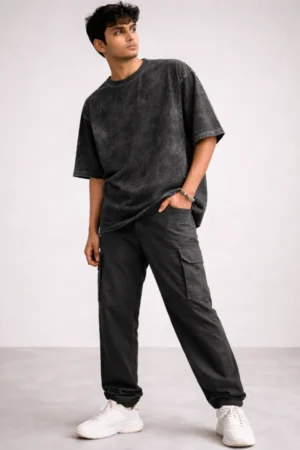 Acid Wash T-shirt back