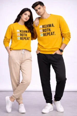 Kehwa Roti Repeat Unisex Sweatshirt