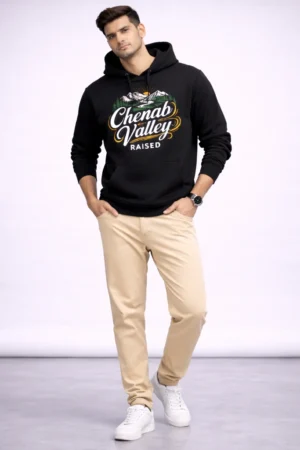 Chenab Valley Raised Oversized Hoodie For Men & Women
