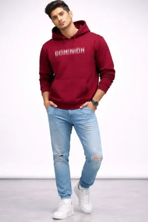 DOMINION Premium Hoodie for Men Front