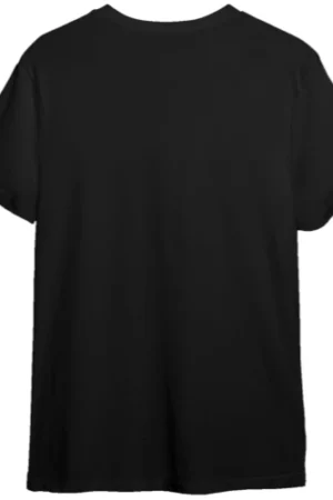 FREBLY Risk > Regret Black T-Shirt For Men – 100% Cotton